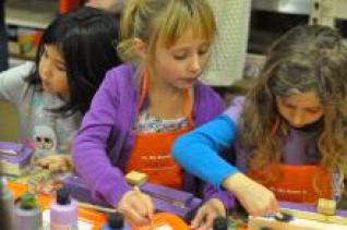 Home Depot Menorah Making