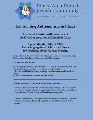 Antisemitism poster