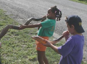Blowing Shofar