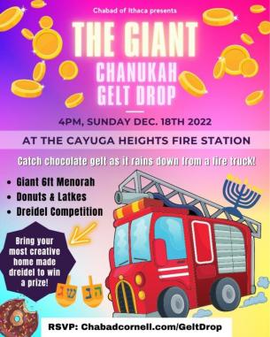Chabad Gelt Drop