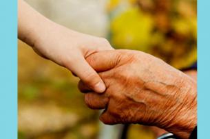 Young and Old Holding Hands