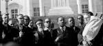 Martin Luther King Jr with Rabbi Abraham Joshua Heschel