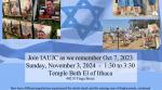 Commemoration Flyer
